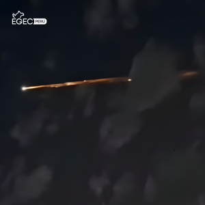 ¿Meteorito o basura espacial? Las luces en el cielo peruano