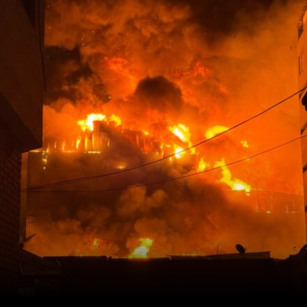 Infierno en el Centro de Lima