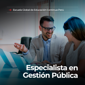especialista en gestión pública