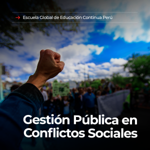 gestión pública en conflictos sociales