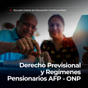 derecho previsional y regímenes pensionarios afp onp